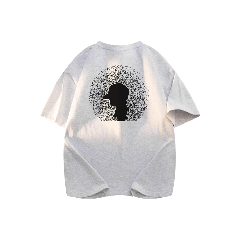 CHOUCHOUS Drop Shoulder Sleeve T Shirt Women's-12