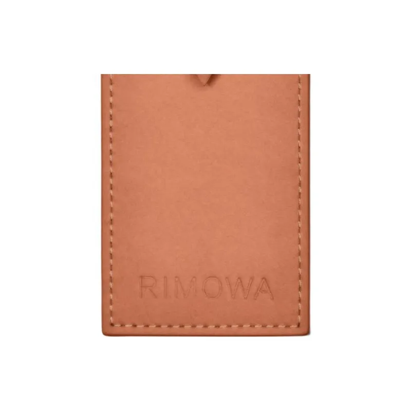 RIMOWA Leather Luggage Tag Unisex Brown-3