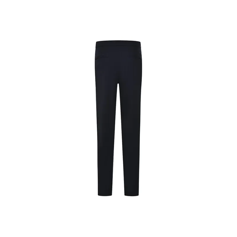 RARE Knitted Sweatpants Men Navy Blue-1