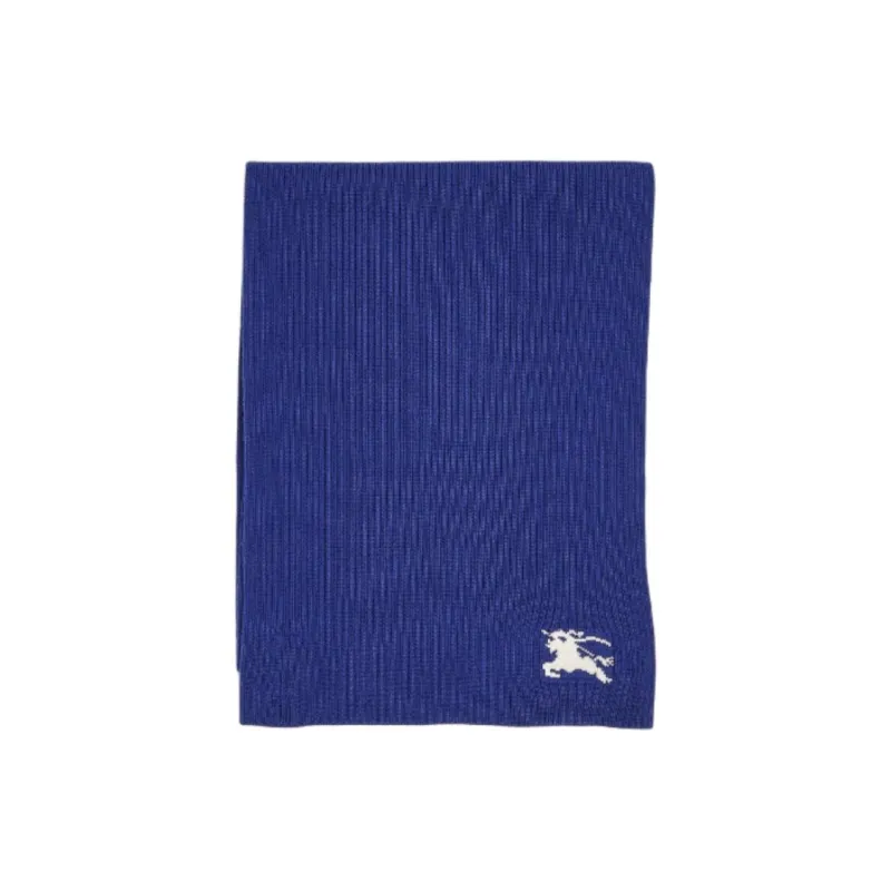 Burberry Wool Knit Scarves Kids' Blue-0