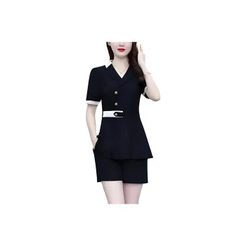Flowers In Water Casual Suit Women's