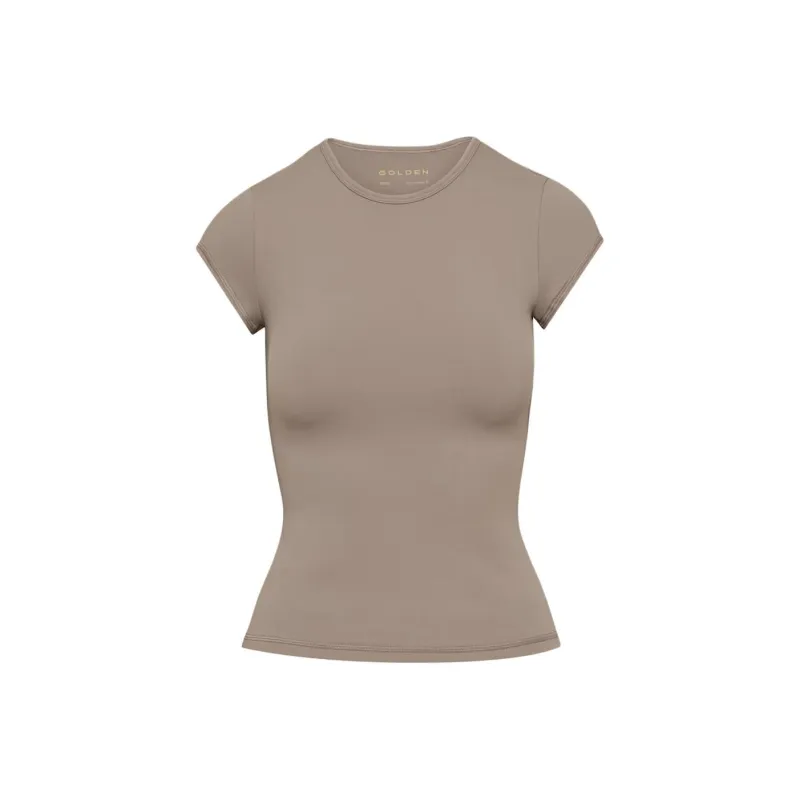 ARITZIA T Shirts Women's Turner Taupe/Turner Taupe Brown-0