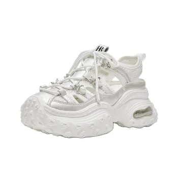 HR Low Top Chunky Sneakers Women's White
