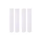 Over-The-Knee Socks White 4 Pack