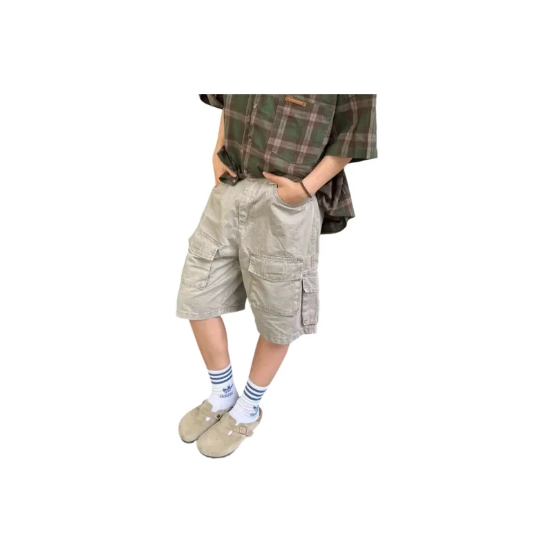 Weles Casual Shorts Unisex Khaki-1