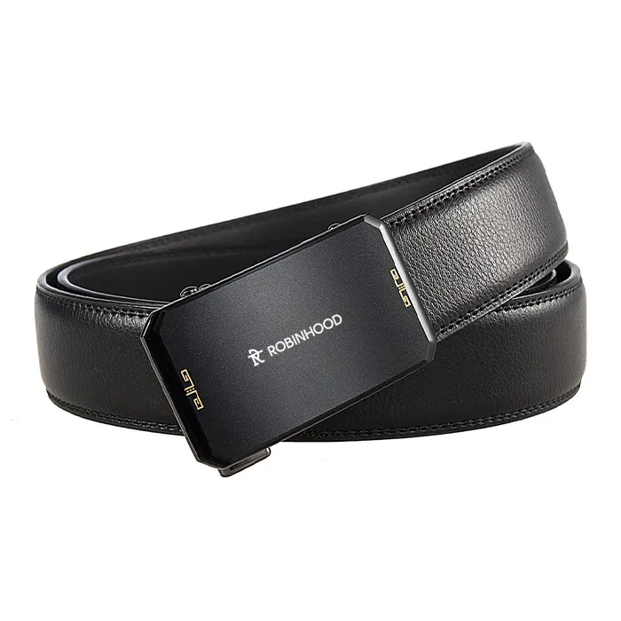 ROBINHOOD Cow Split Leather Belts Men's 3.5CM-1