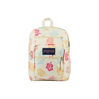 JanSport Polyester Backpack Women's Beige & Pink