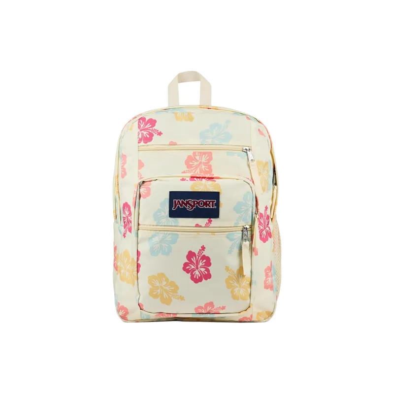 JanSport Polyester Backpack Women's Beige & Pink-0