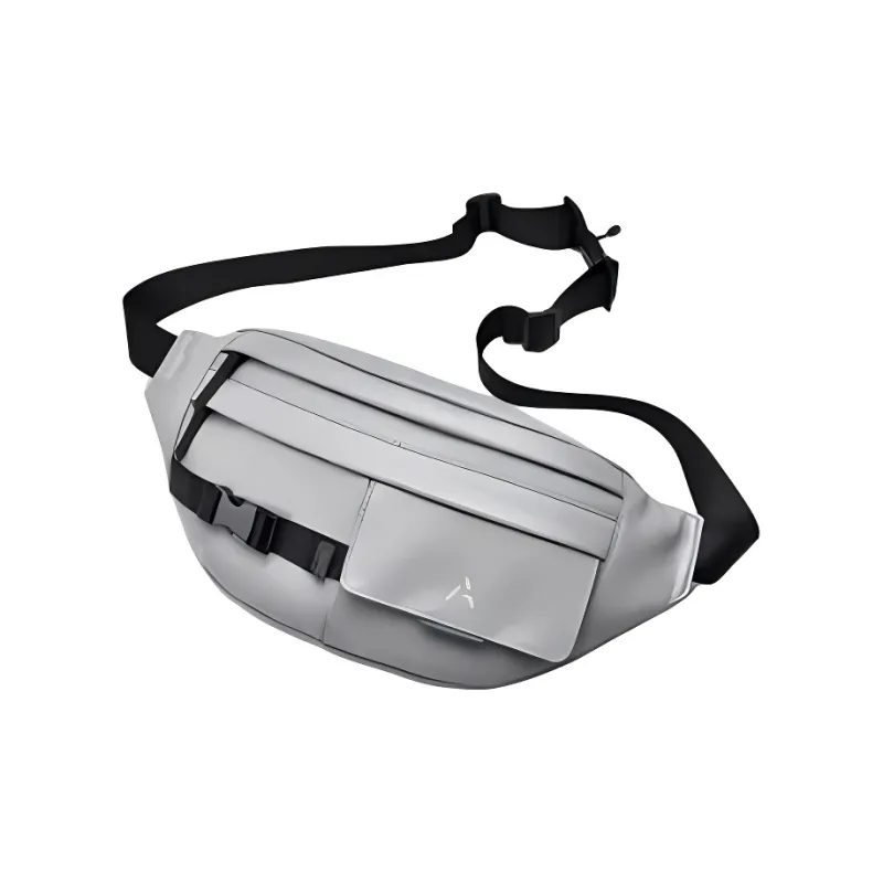 AIBAG PU Fanny Pack Medium Size Men's Multicolor-4
