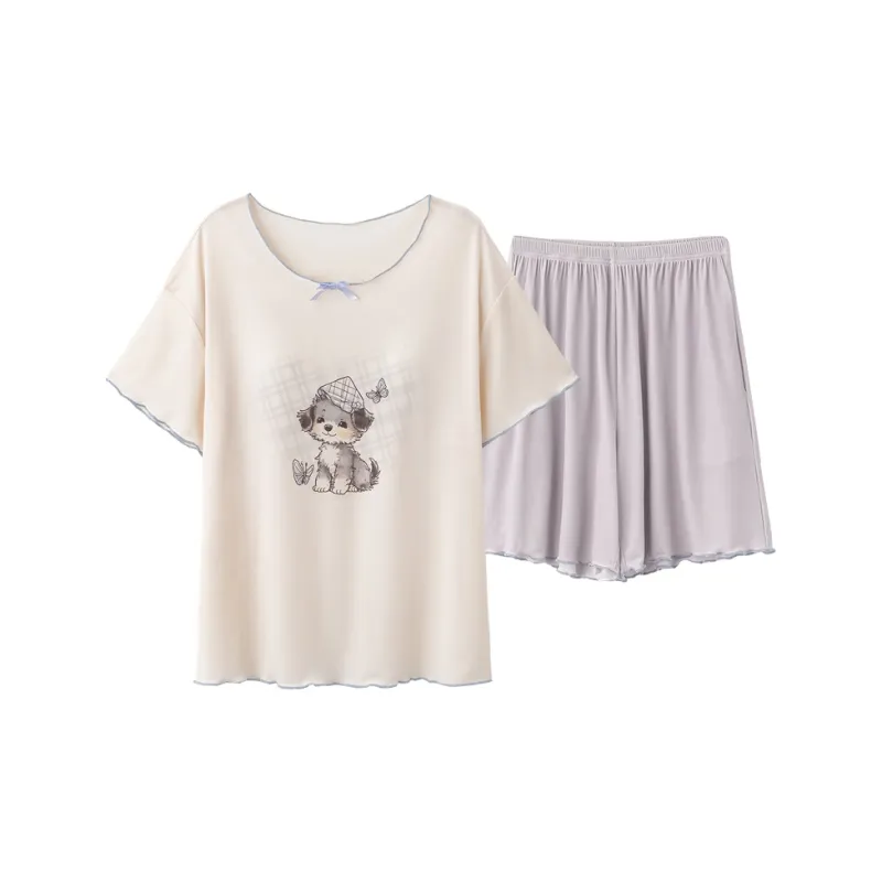 Pretty lady Women's Pajama Sets-0