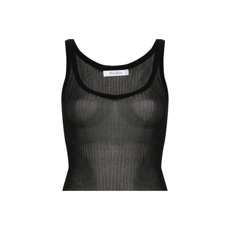 MaxMara Bastia Sleeveless Ribbed Top-2