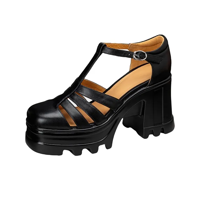 YIKEFEI Roman Sandals Women's-0