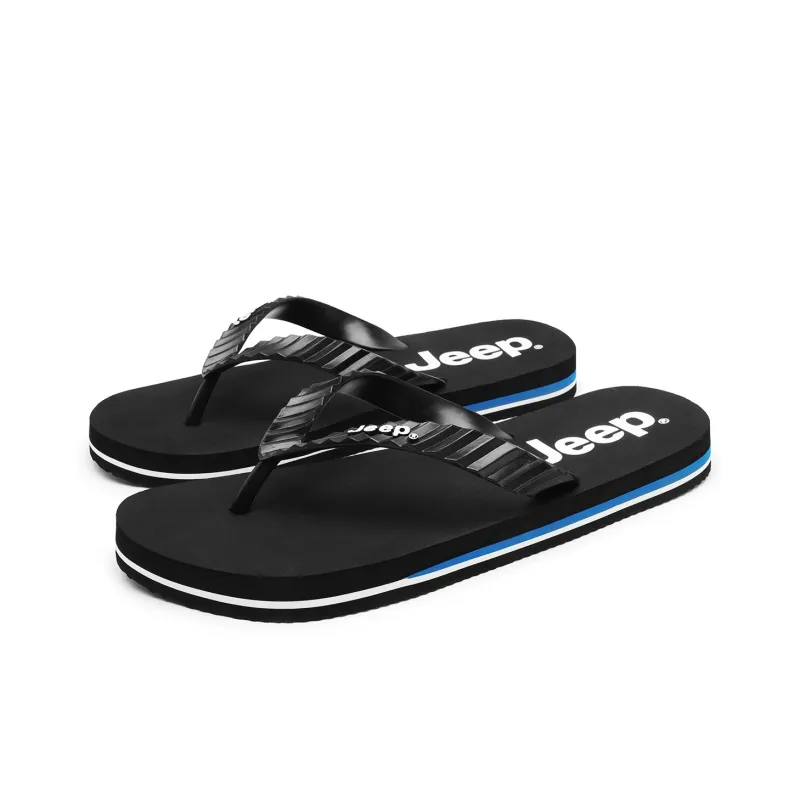 Jeep Odor Resistant Abrasion Resistant Slip Resistant Quick Dry Flip Flops Unisex-12