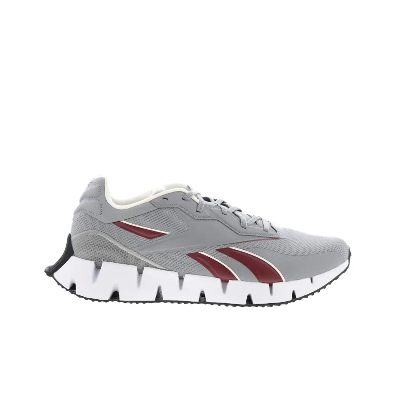 Zig Dynamica Reebok 4 'Pure Grey Classic Maroon'-1