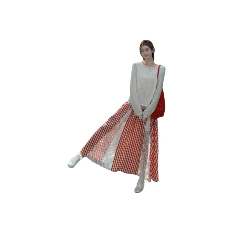 Dior Beauty Casual Long Skirt Women's-8