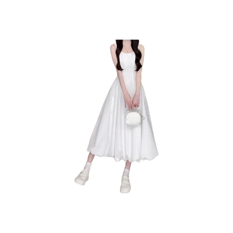 Dior Beauty Slip Dresses Women's White-0