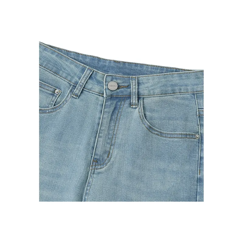 LUYOUYE Jeans Women's Light Blue-2