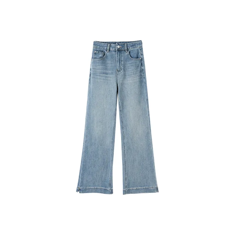 LUYOUYE Jeans Women's Blue-0