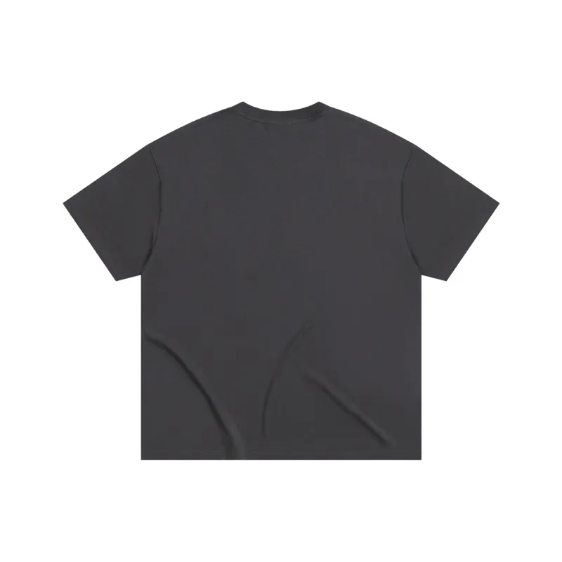 BURNIN T Shirts Unisex Charcoal Gray-1