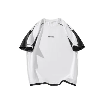 Go it alone T Shirts Unisex White & Dark Gray