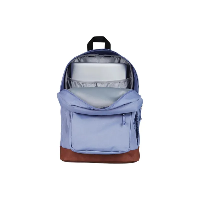 JanSport Recycled Polyester Backpack Unisex Blue Purple-4