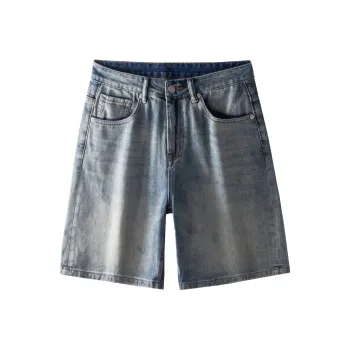 Jeep Denim Shorts Unisex Nostalgic Blue