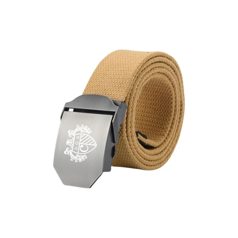PAUL COSTELLOE Polyester Cotton Blend Belt Unisex 3.8cm-4