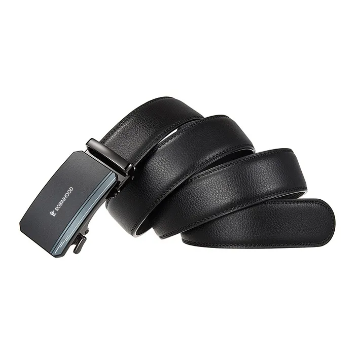 ROBINHOOD Cow Leather Belts Men's Width 3.5CM-2