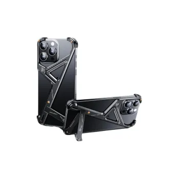 Record Star Metal Individual Trendy And Cool Phone Cases Compatibility IPhone16ProMa Girlish Business Formal Style