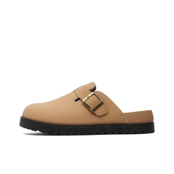 GIGIRYO Quiet Abrasion Resistant Slip Resistant Closed Toe Slippers Men's