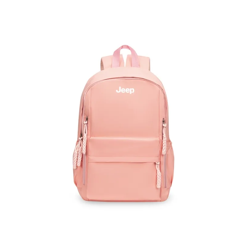 Jeep Nylon Backpack Unisex Black/Red/Yellow/Pink-9