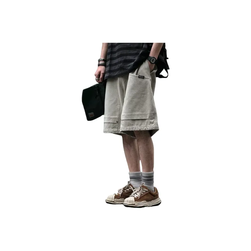 Weles Casual Shorts Unisex Gray-1