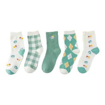 2323 Mid Calf Socks Women's 5 Pack