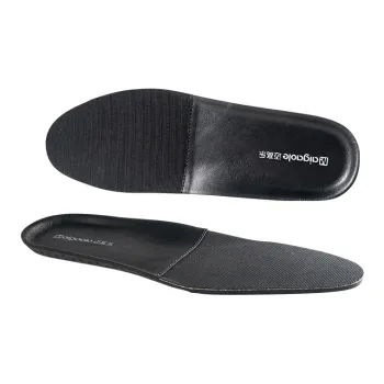 Maigaole Cowhide Leather Insoles Unisex