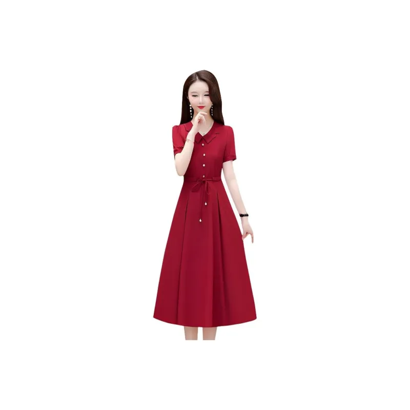 The Temptation Of The Muse Short Sleeved Dress Women's-4
