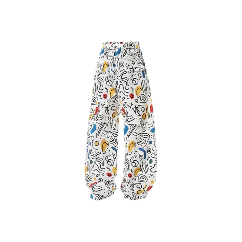 ZYKY Casual Pants Unisex White-1