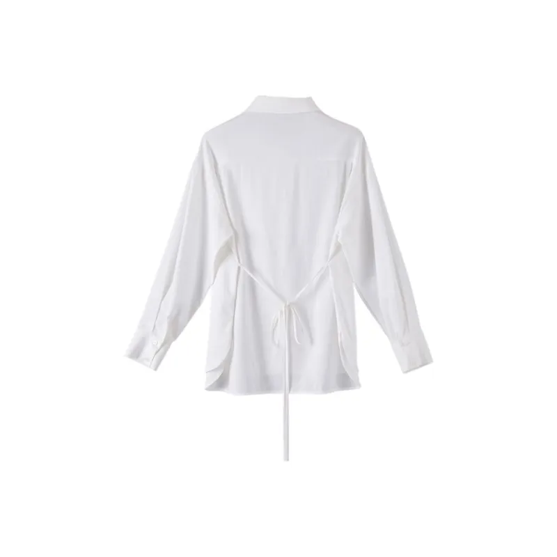 Late White Shirts Women's White-1