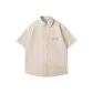[Ice Silk Shirt]Light Beige (with Red Beans Era Chest Logo)