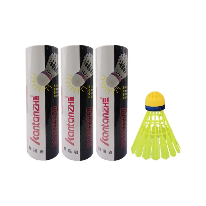 KANTANZHE Nylon Shuttlecock 6 Pack Nylon Shuttlecocks-5