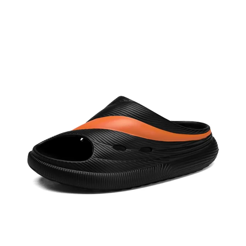 ROBINHOOD Slip Resistant Odor Resistant Abrasion Resistant Antibacterial Slide Slippers Men's Box Included-7