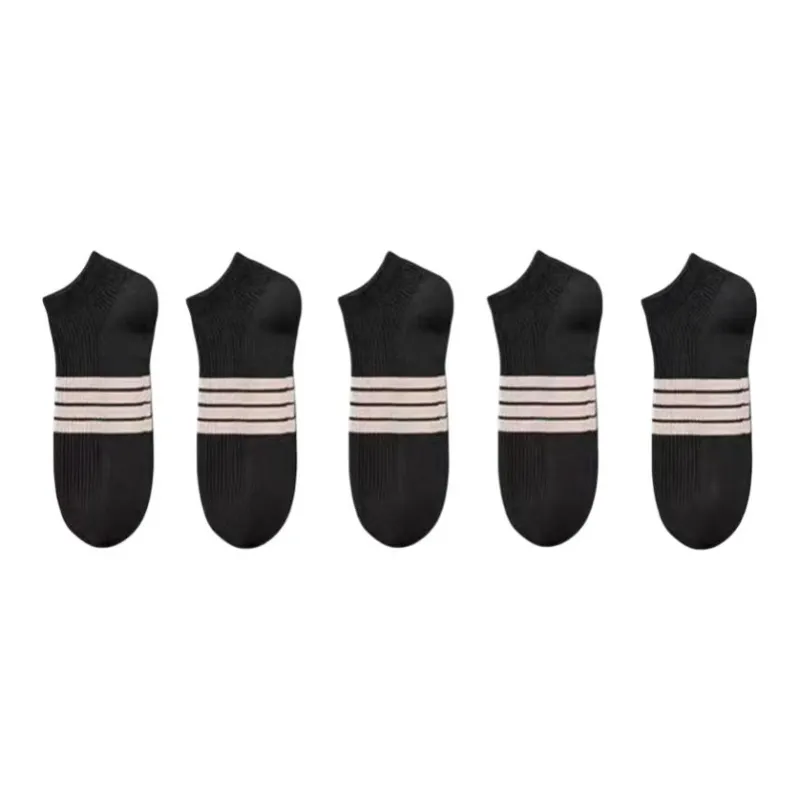 Gentle Welcome No Show Socks Men's 5 Pack-0