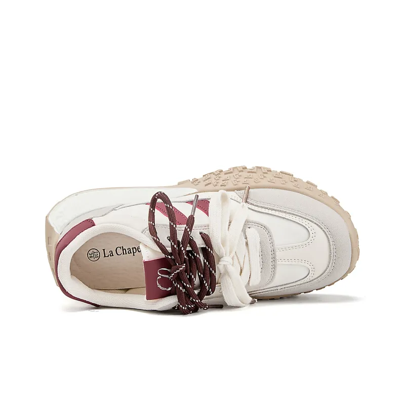 La Chapelle Height Increasing Wear-Resistant Low-Top Casual Shoes Women's-9