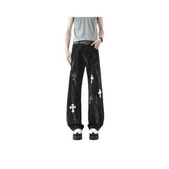 BENGEN Jeans Unisex Black