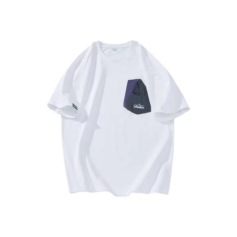 Go it alone T Shirts Unisex White-1