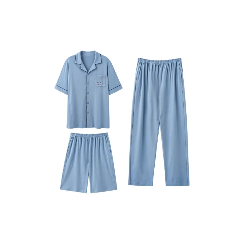 Pretty lady Men Pajama Sets-0