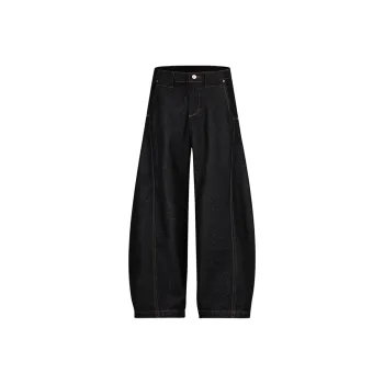 HKRXEC Jeans Men Black