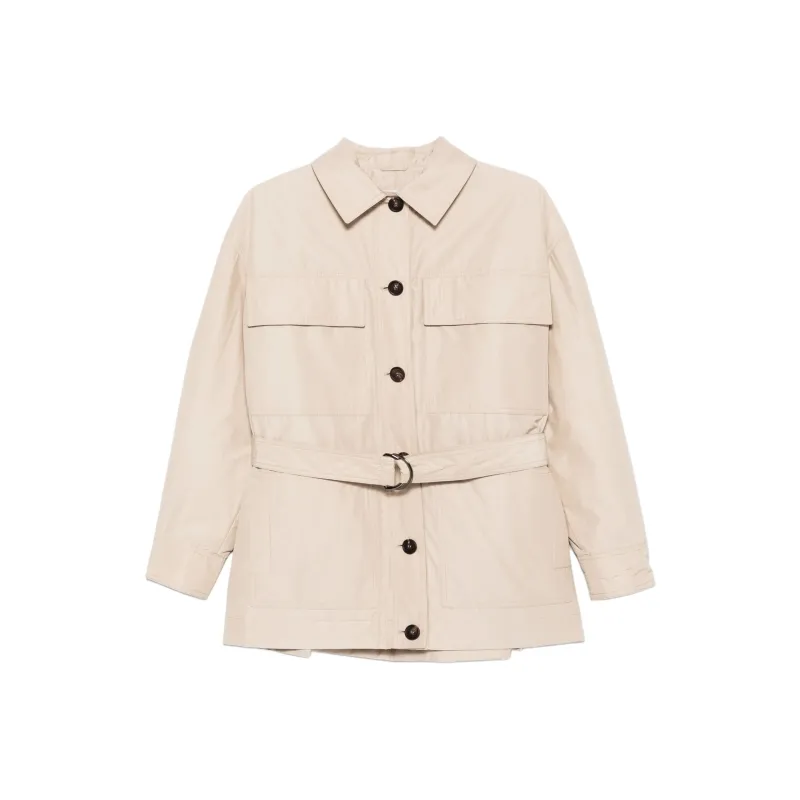 Brunello Cucinelli Belted Jacket-0