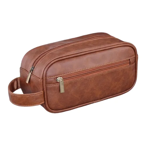 QEEDNS Travel Portable Makeup Bags Large Capacity Premium Feel