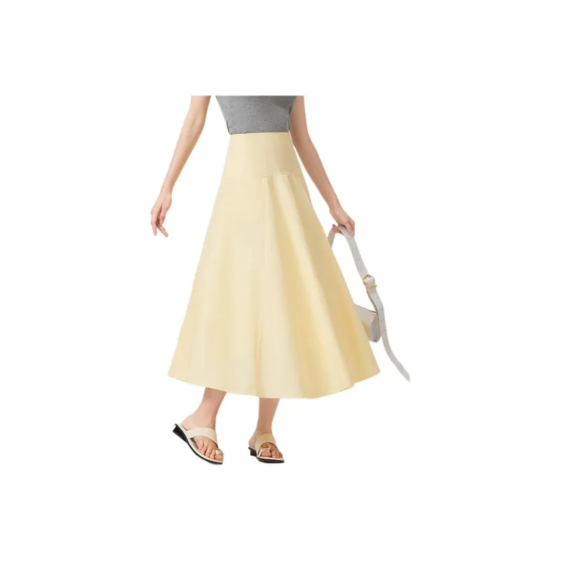 FANSILANEN Casual Long Skirt Women's-1