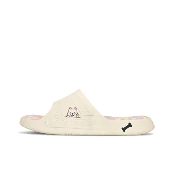 PEAK Tai Ji1.0 Quiet, Slip Resistant, Odor Resistant Slide Slippers Unisex Beige White Pink